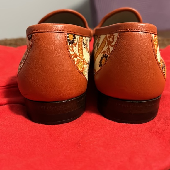 Authentic Gucci Floral Print Mens Shoes - Picture 3 of 15